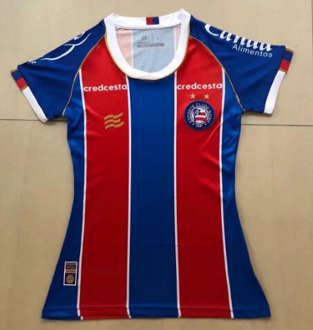 Esporte Clube Bahia Home Women Soccer Jersey Shirt 2020/21